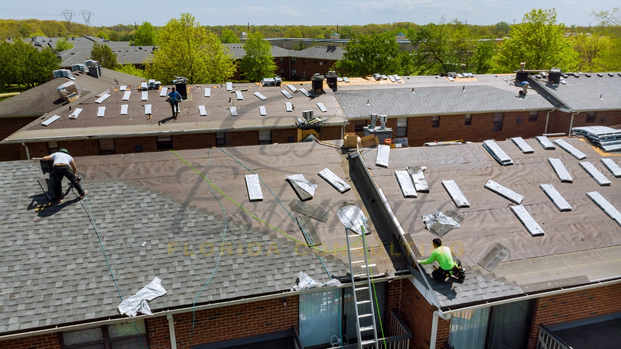 new roof installation