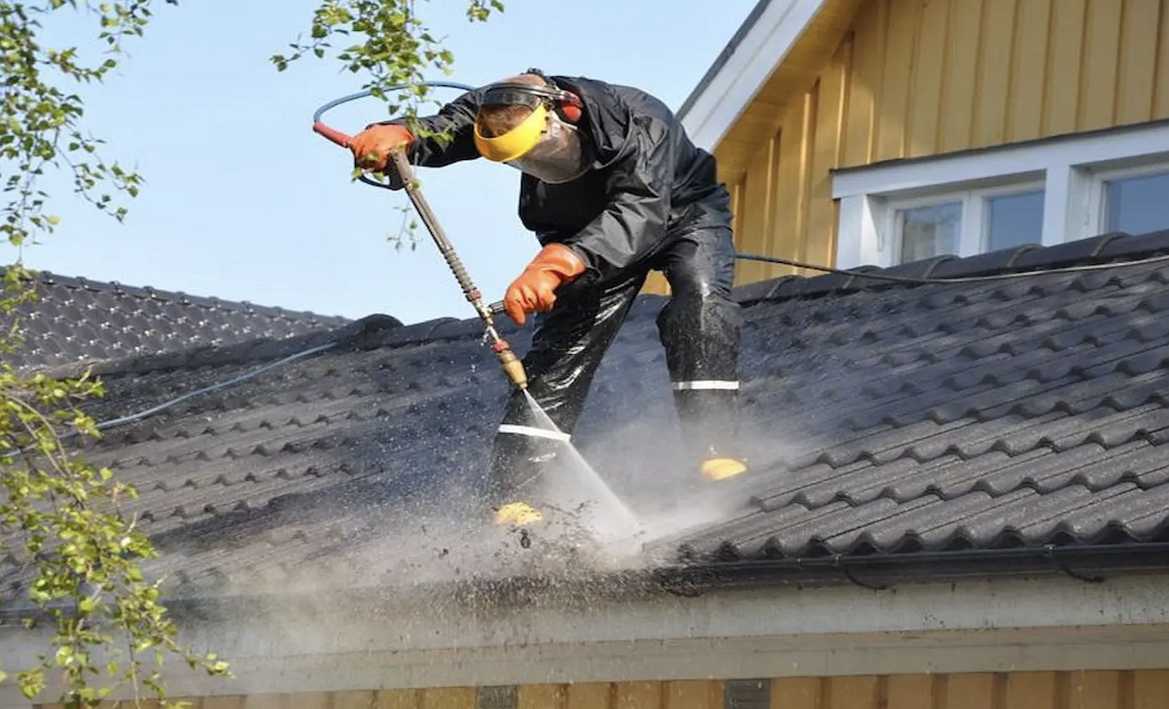 roof cleaning